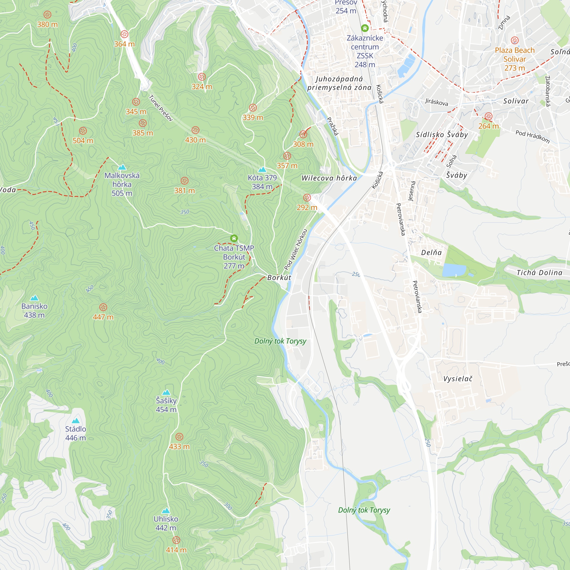 Sheriff map