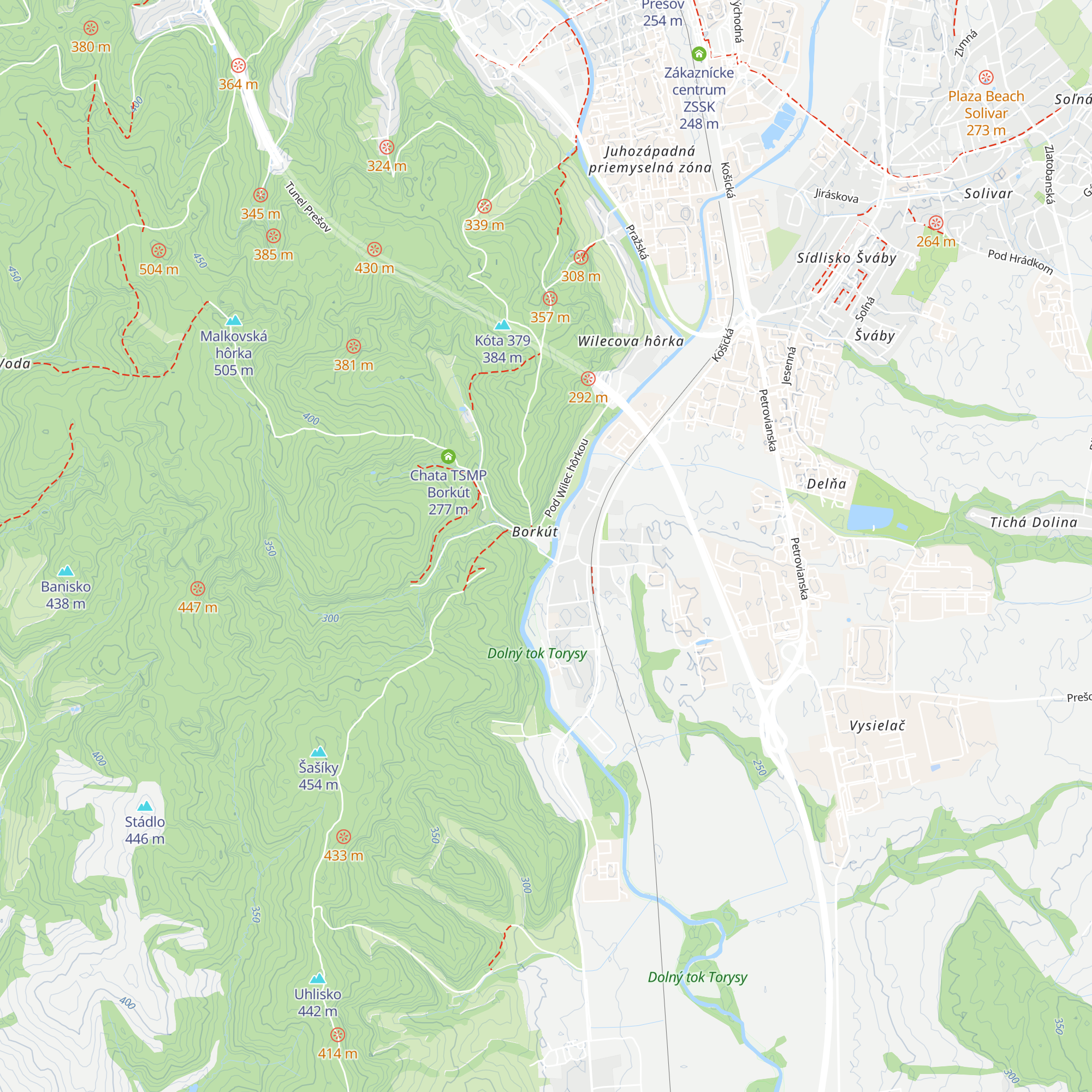 Sheriff map
