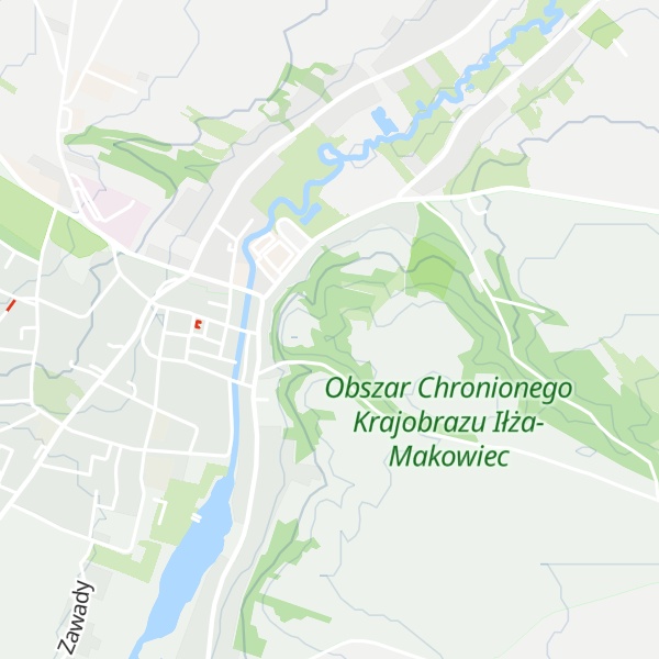 Map of Wzgórze Zamkowe