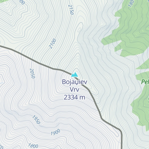 Map of Boјaџiev Vrv