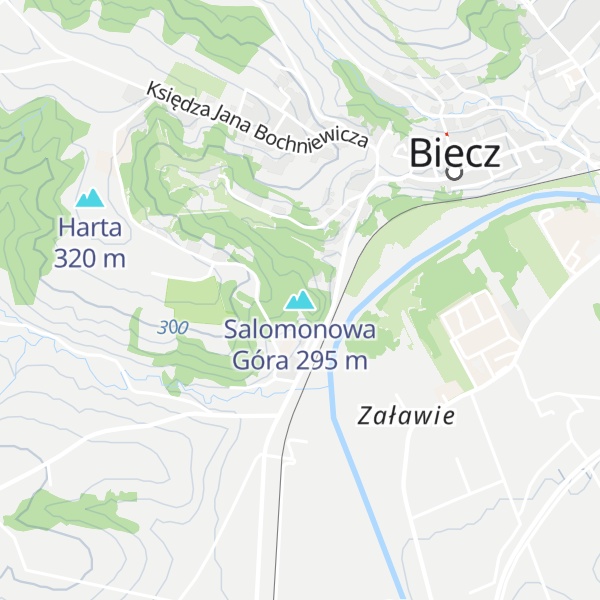 Map of Salomonowa Góra