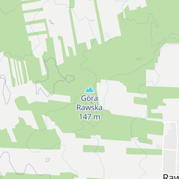 Map of Góra Rawska