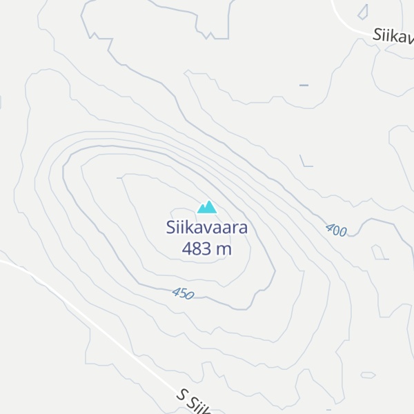 Map of Siikavaara