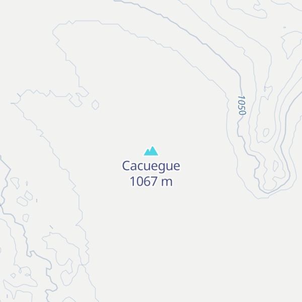 Map of Cacuegue