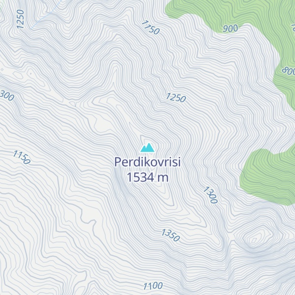 Map of Perdikovrisi