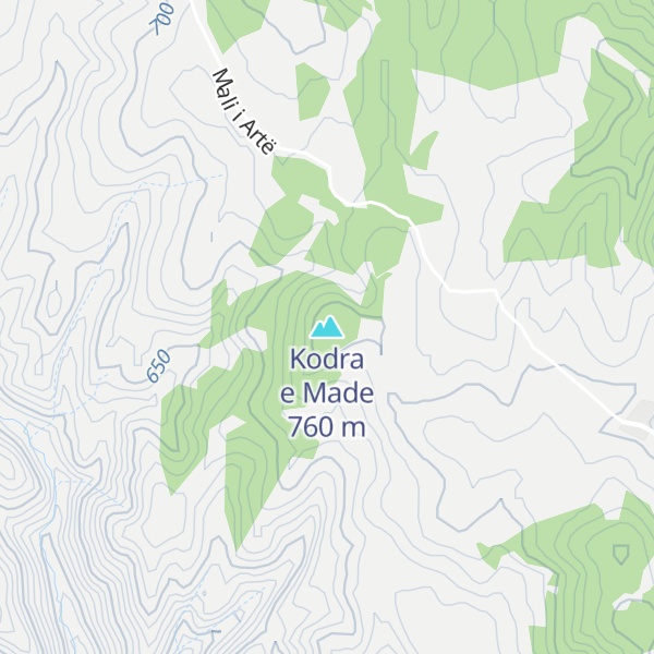 Map of Kodra e Made