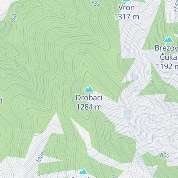 Map of Drobaci