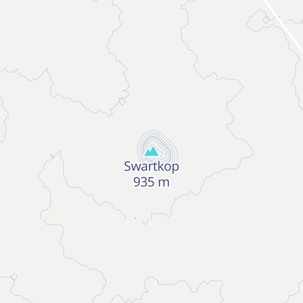 Map of Swartkop