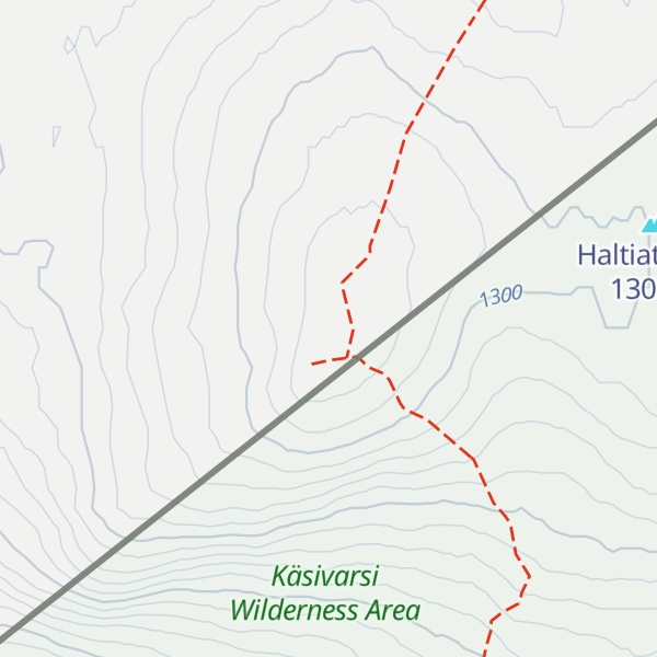 Map of Halti