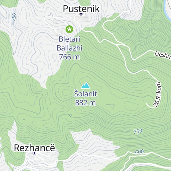 Map of Šolanit