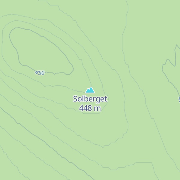 Map of Solberget