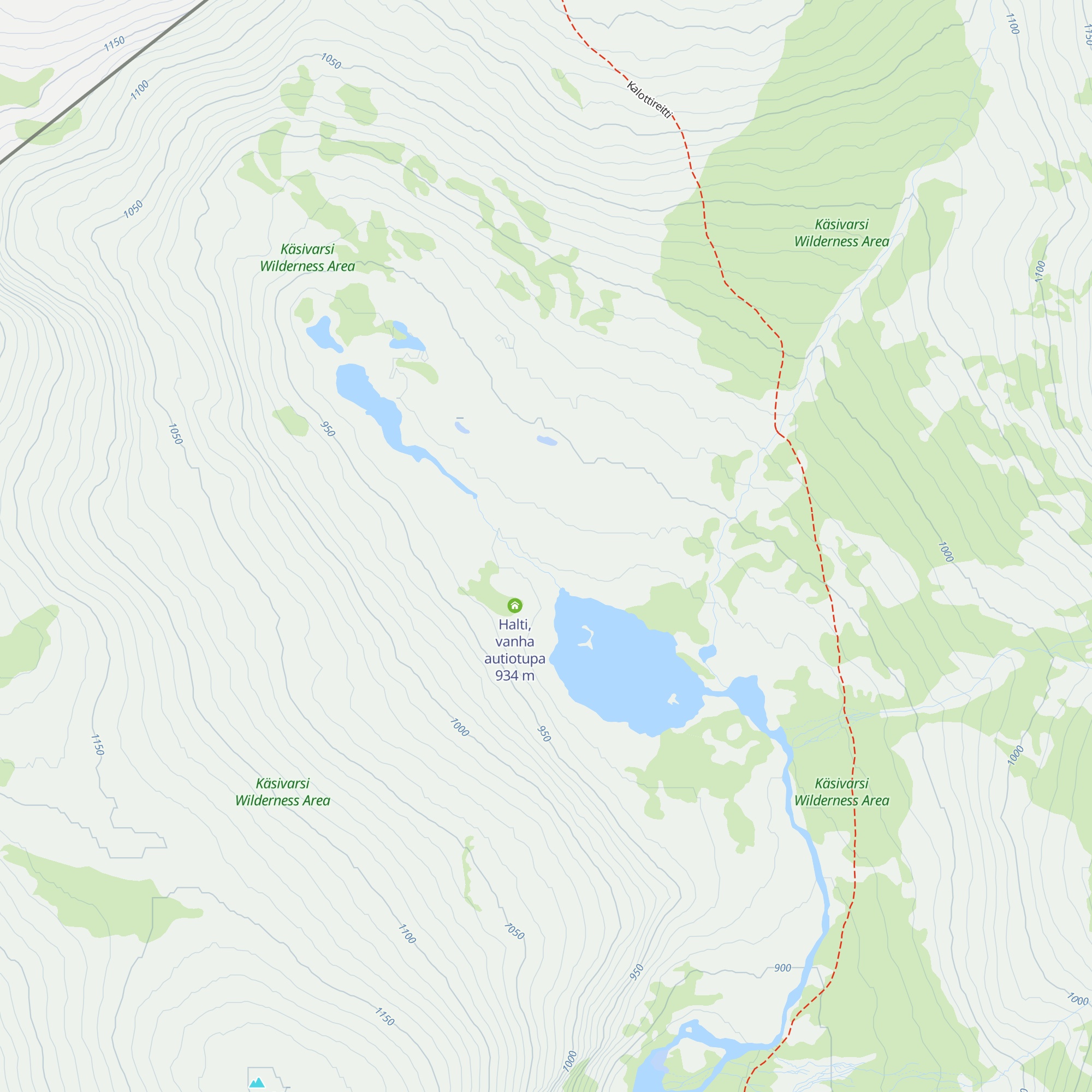 Halti varaustupa map