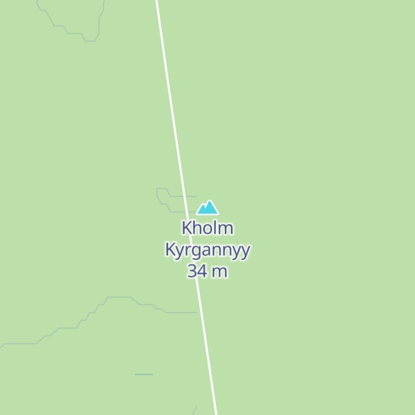 Map of Kholm Kyrgannyy
