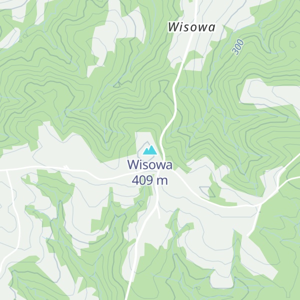 Map of Wisowa