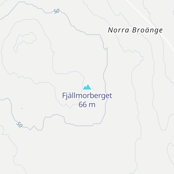 Map of Fjällmorberget