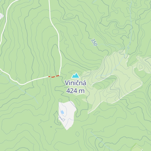 Map of Viničná