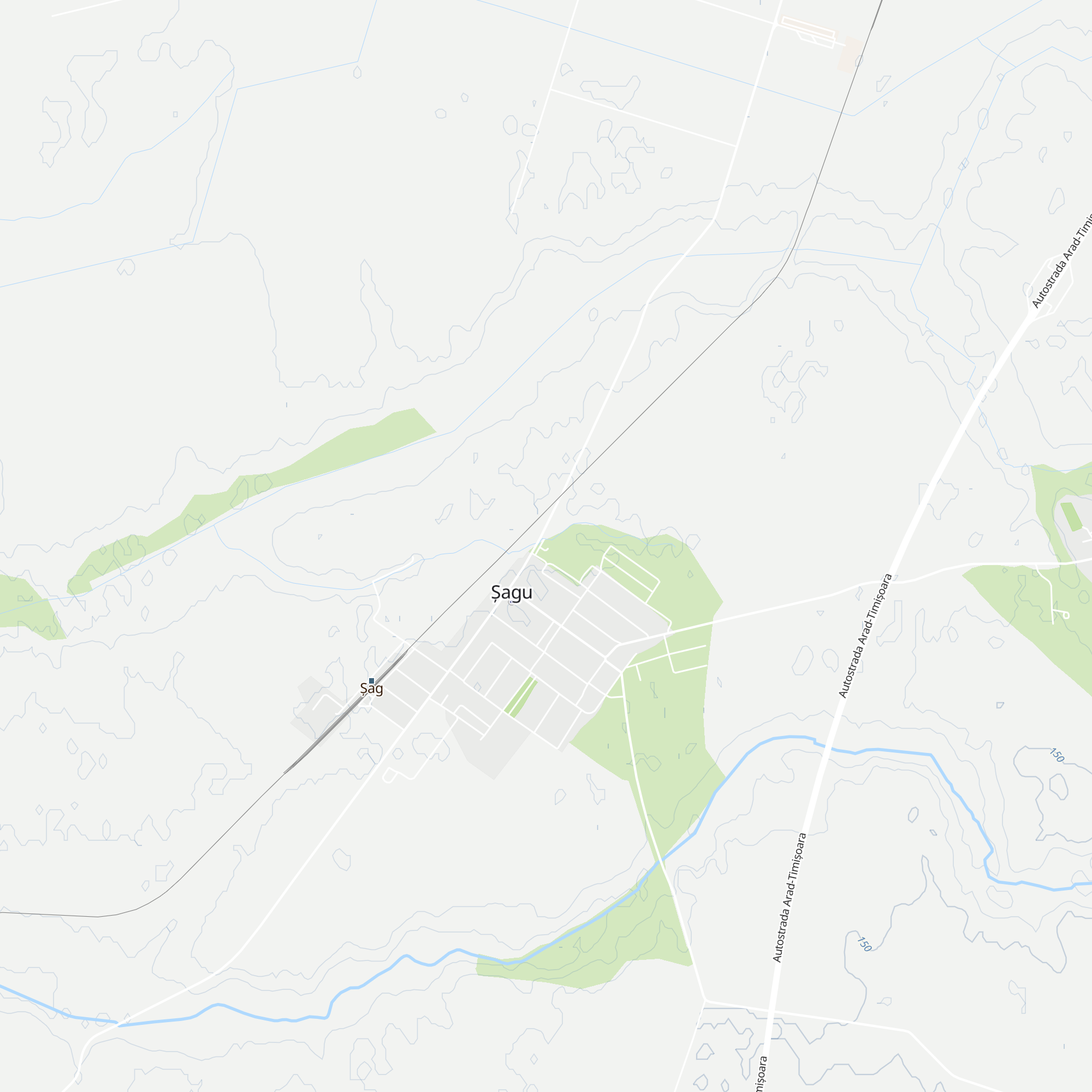 Cabana Deltei map