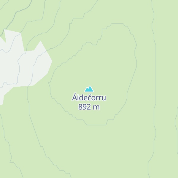 Map of Áidečorru