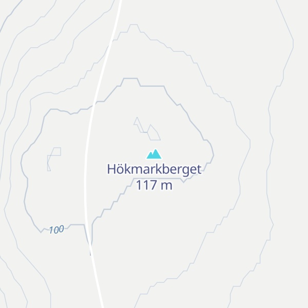 Map of Hökmarkberget