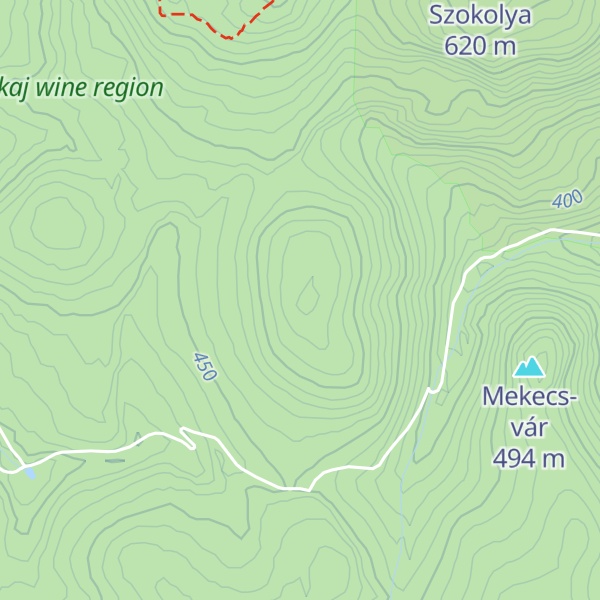 Map of Faragványos-tető