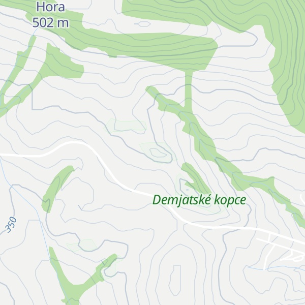 Map of Vápenník