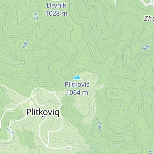 Map of Plitković