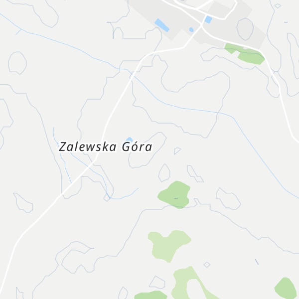 Map of Zaleska Góra