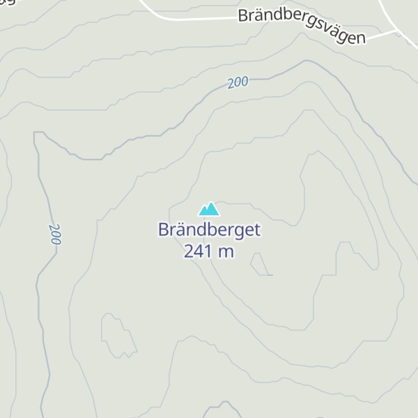 Map of Brändberget