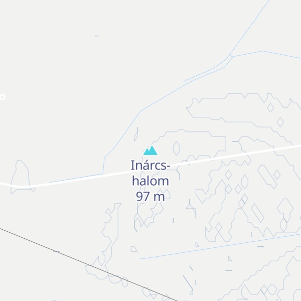 Map of Inárcs-halom