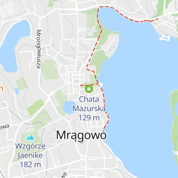 Map of Chata Mazurska