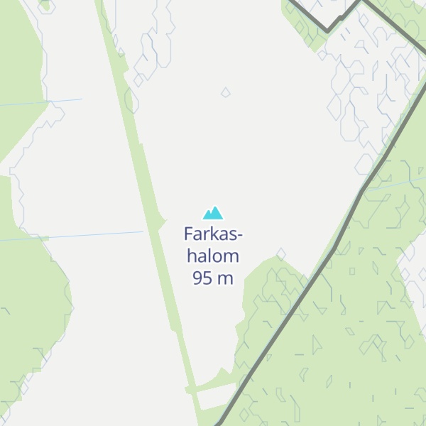Map of Farkas-halom