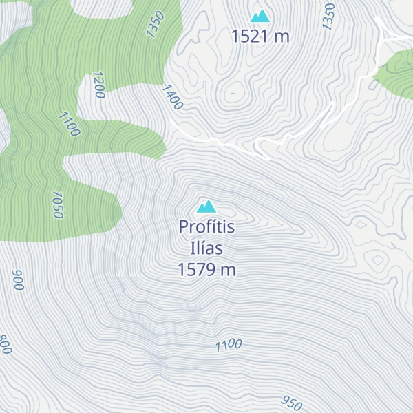 Map of Profítis Ilías