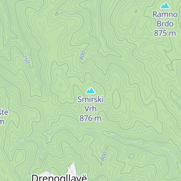Map of Smirski Vrh