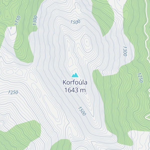 Map of Korfoúla