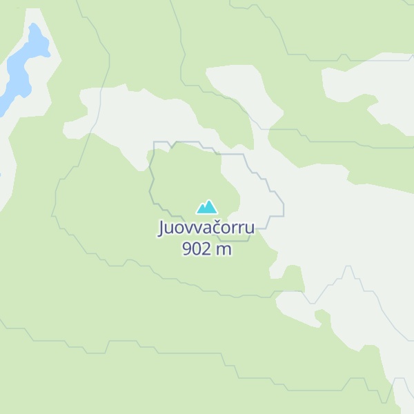 Map of Juovvačorru