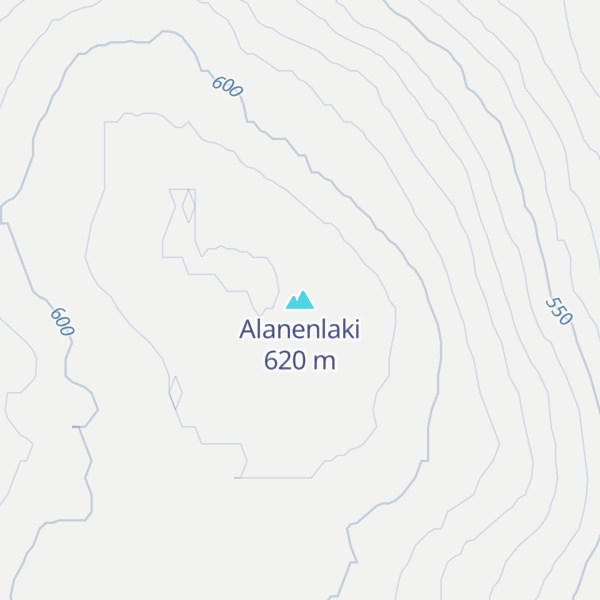Map of Alanenlaki