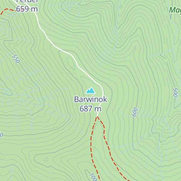 Map of Barwinok