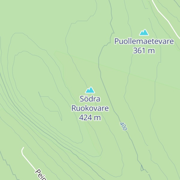 Map of Södra Ruokovare
