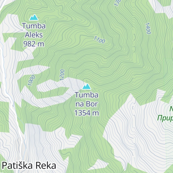 Map of Tumba na Bor
