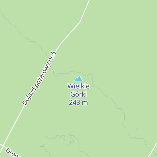 Map of Wielkie Górki