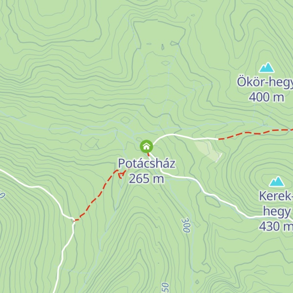 Map of Potácsház