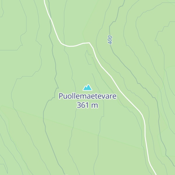 Map of Puollemaetevare