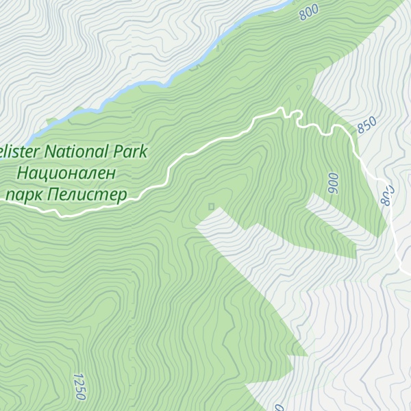 Map of Terzijev Vrv