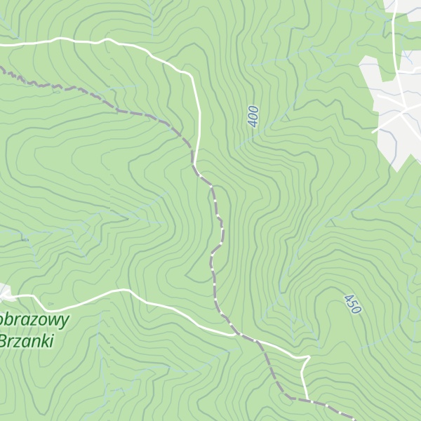 Map of Sucha Góra