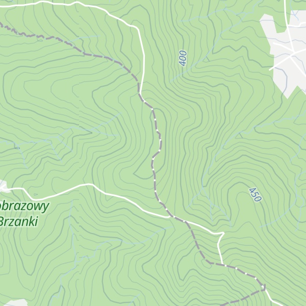 Map of Kaminska Góra