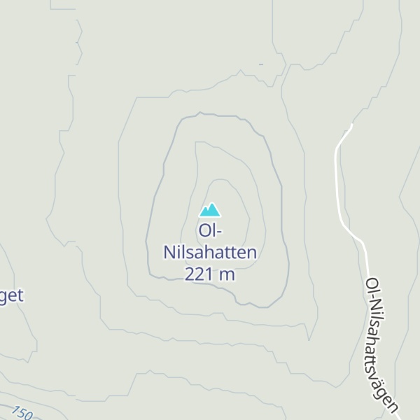 Map of Ol-Nilsahatten