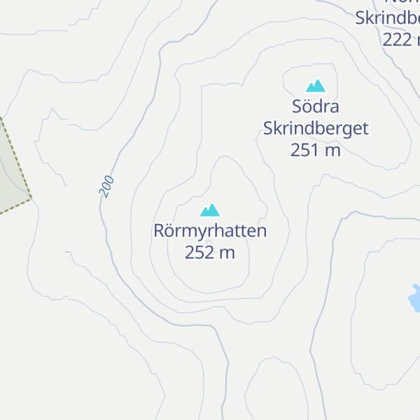 Map of Rörmyrhatten
