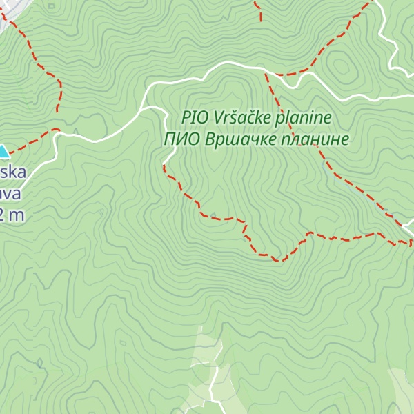 Map of Đakov vrh