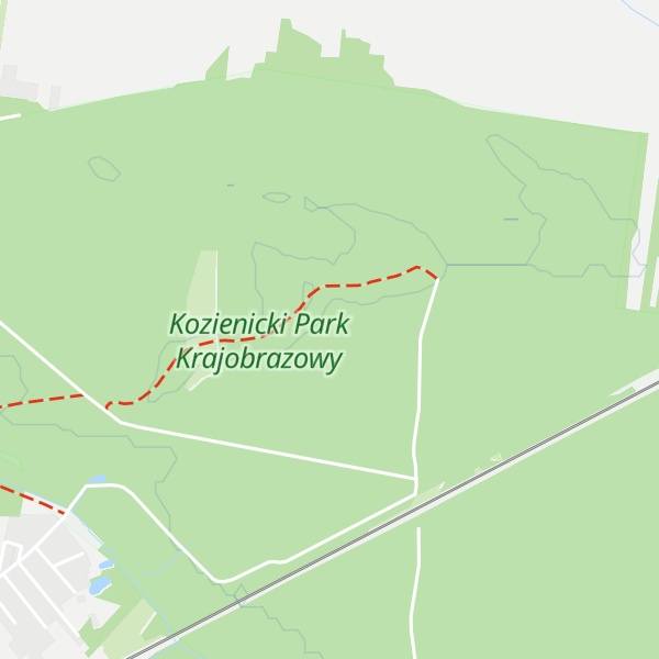 Map of Mysie Górki