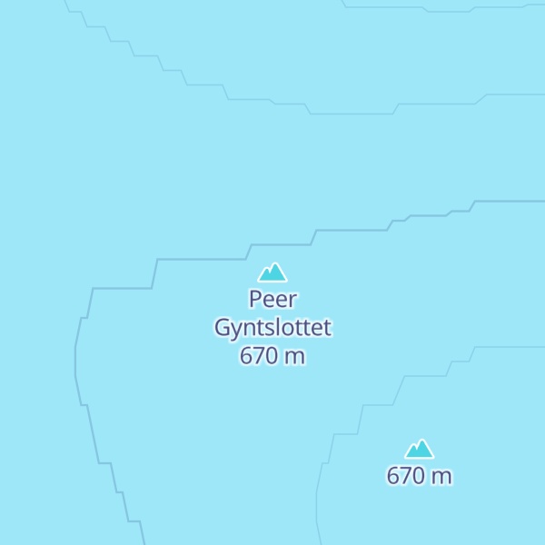 Map of Peer Gyntslottet